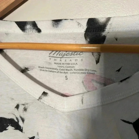 NWT Women's Majestic  Threads Tom Brady Tampa Bay Off-Shoulder Long Sleeve S - Picture 6 of 7